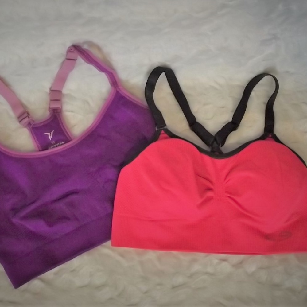 🍃 Champion XS & Old Navy Active XS Bra's Teen - Picture 2 of 4